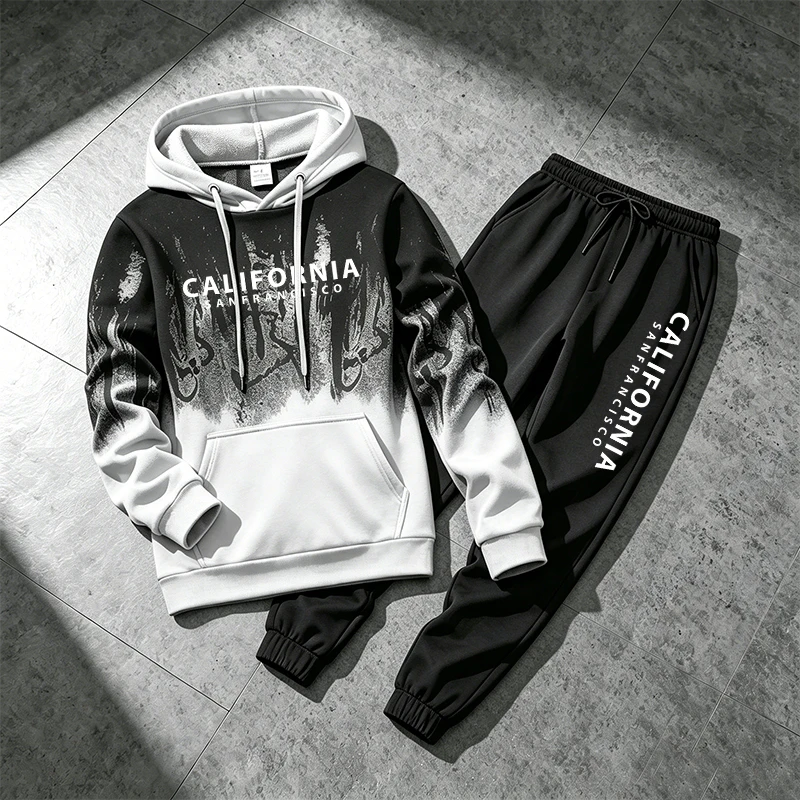 Street Fashion For Man - Мужской спортивный костюм в уличном стиле,