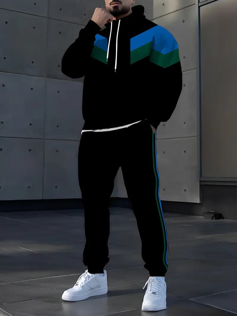 Street Fashion For Man - Новинка 2026: Комплект мужских худи и