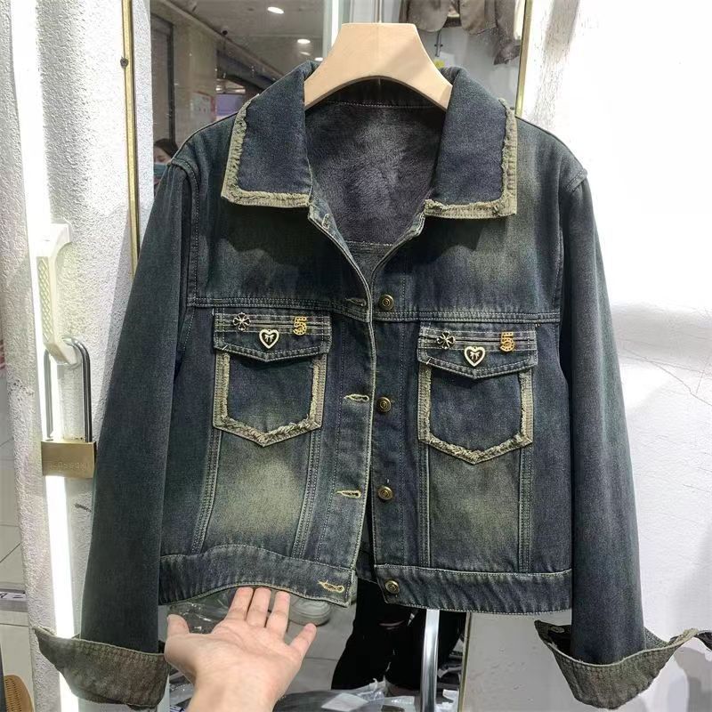 Street Fashion Hong Kong - Модная уличная джинсовая куртка для женщин,