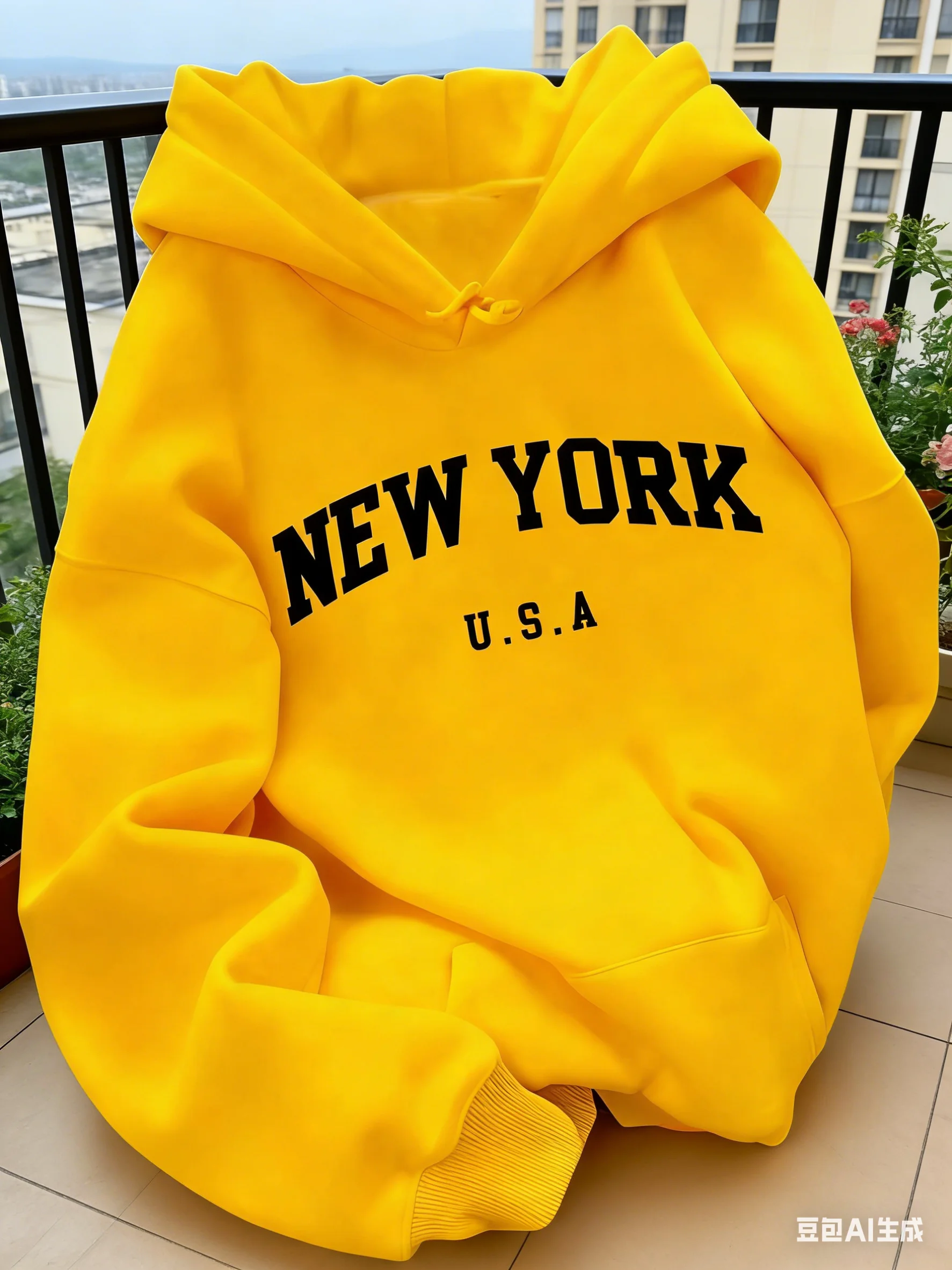 Street Fashion Of New York - Женский свитер с капюшоном, повседневный крой,