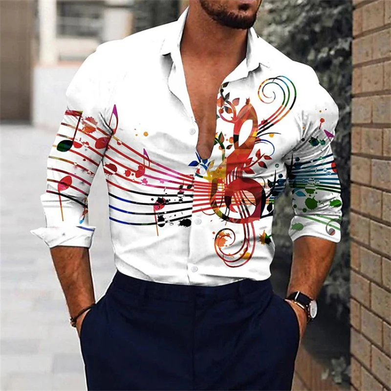 Street Fashion For Man - Мужская рубашка с 3D-принтом, уличная одежда