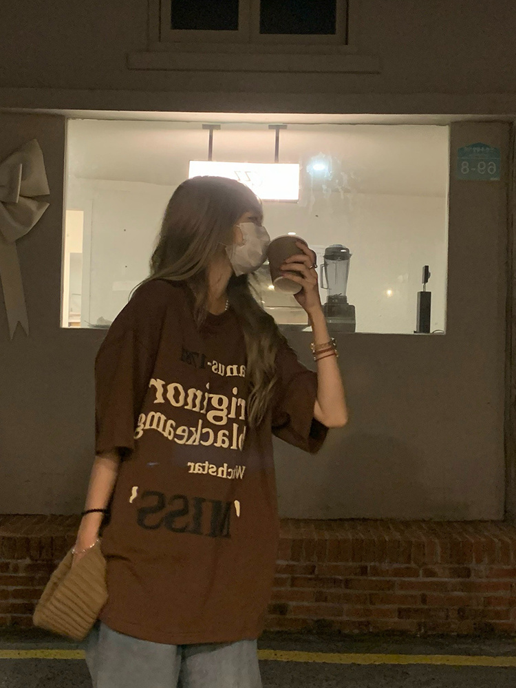 Женская модная футболка больши – обзор и цена Street Fashion Hong Kong