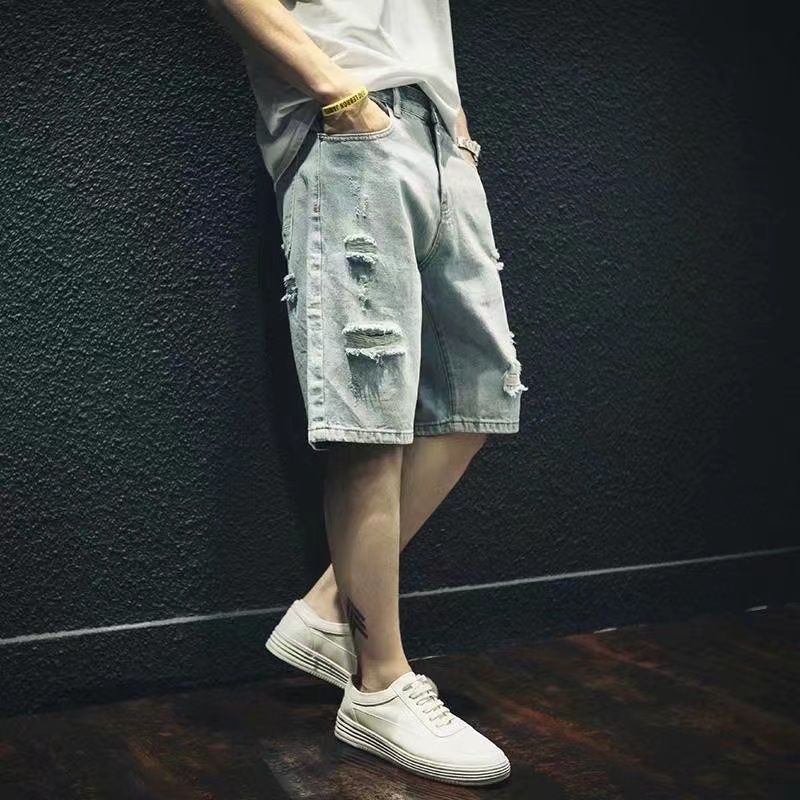 Стильные мужские рваные джинсо – обзор и цена Street Fashion Hong Kong