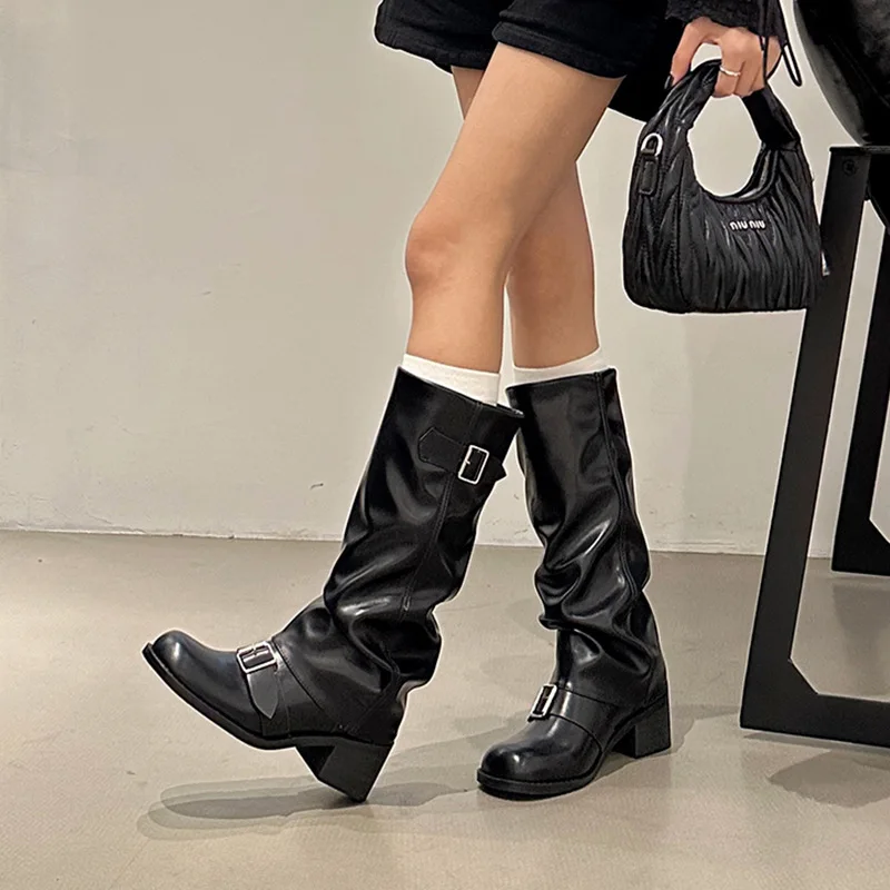 Женские ботинки до колена на п – обзор и цена Street Fashion Trends 2025