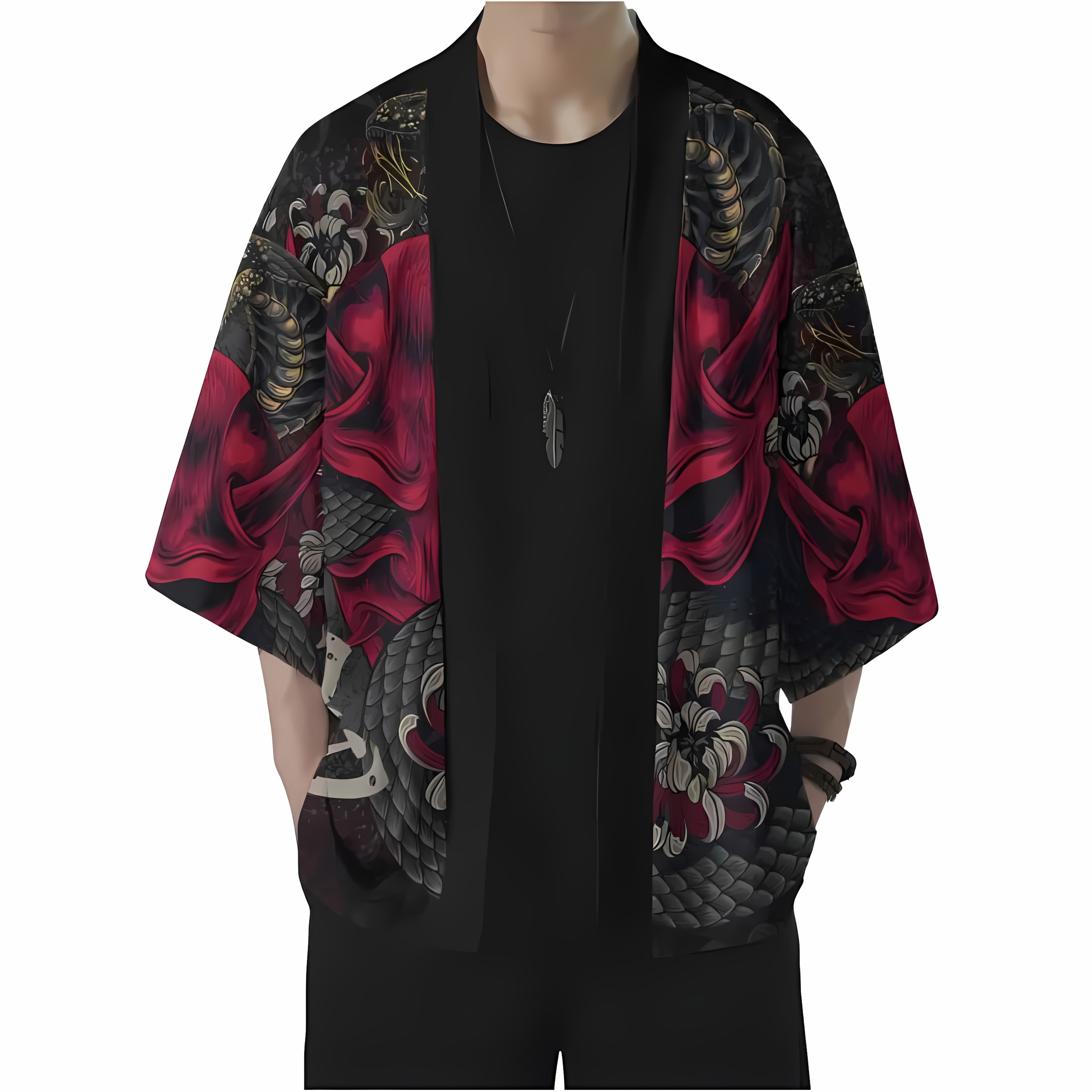 Новое мужское кимоно 2026 года – обзор и цена Street Fashion Kimono