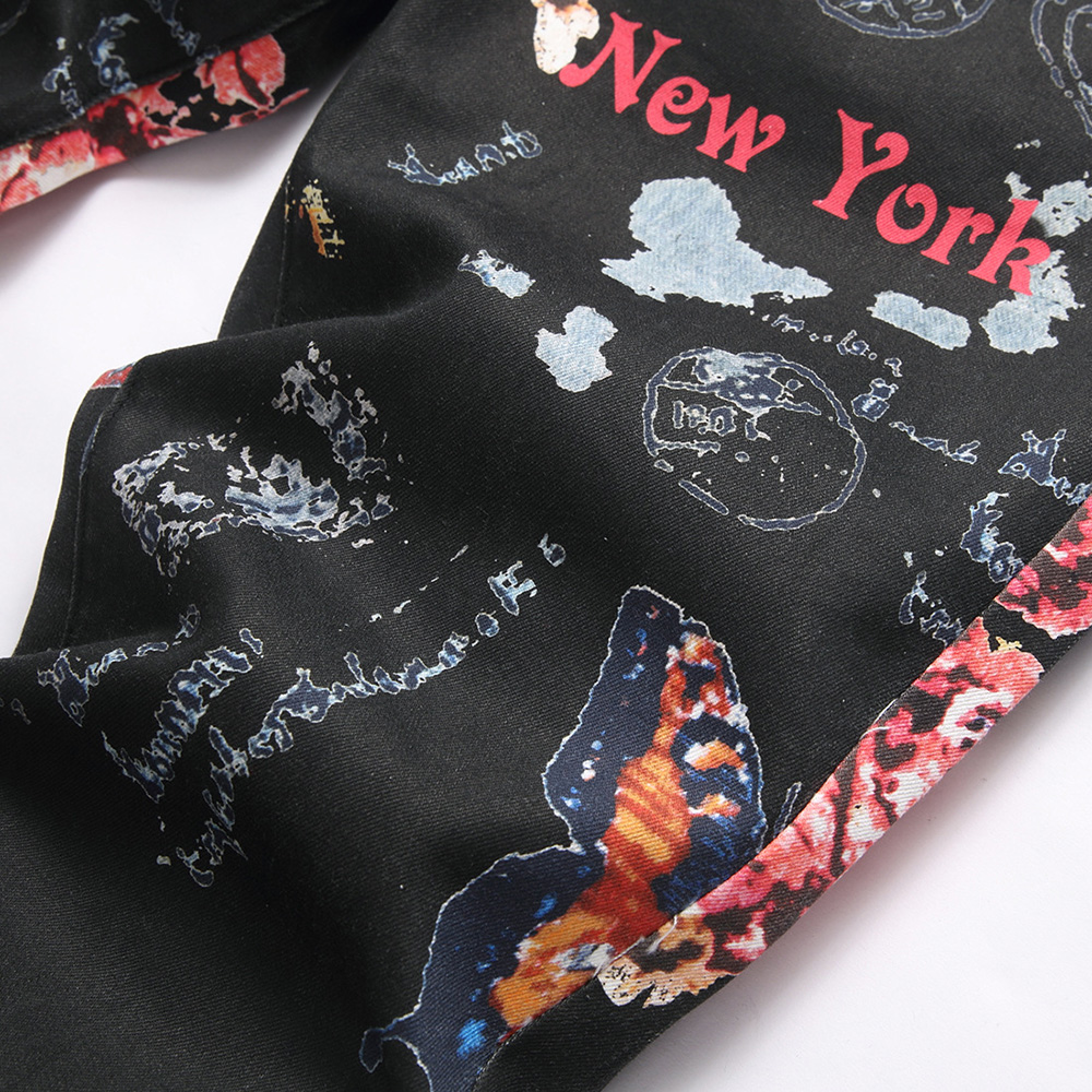 Мужские джинсы с цифровым прин – обзор и цена Street Fashion Of New York