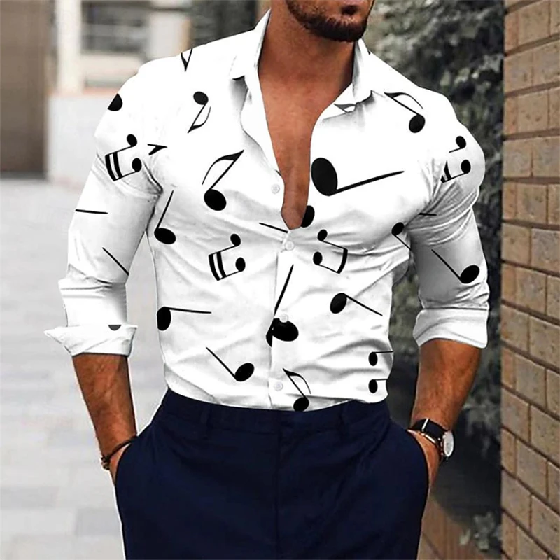 Мужская рубашка с 3D-принтом,  – обзор и цена Street Fashion For Man